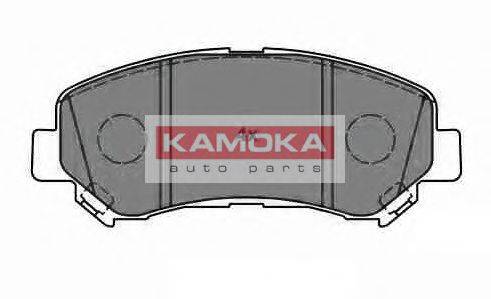 Комплект тормозных колодок, дисковый тормоз KAMOKA JQ1018102