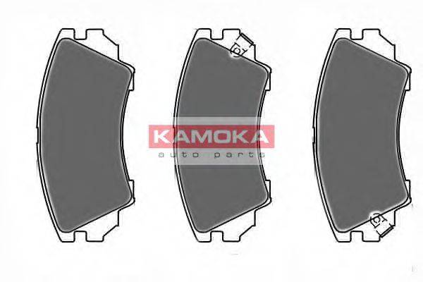 Комплект тормозных колодок, дисковый тормоз KAMOKA JQ1018414