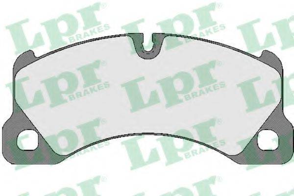 Комплект тормозных колодок, дисковый тормоз LPR 05P1754