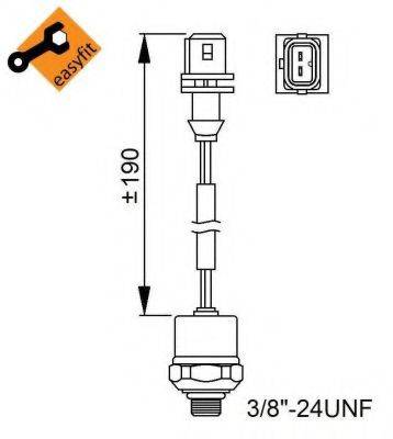 Пневматический выключатель, кондиционер NRF 38951