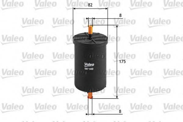 Топливный фильтр VALEO 587022