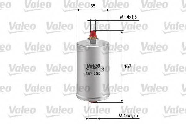 Топливный фильтр VALEO 587205