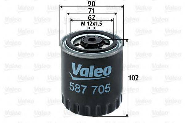 Топливный фильтр VALEO 587705