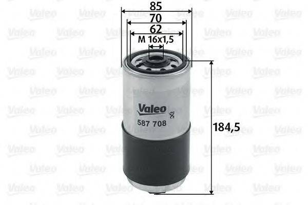 Топливный фильтр VALEO 587708
