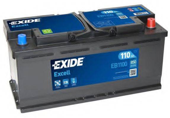 Стартерная аккумуляторная батарея; Стартерная аккумуляторная батарея EXIDE EB1100
