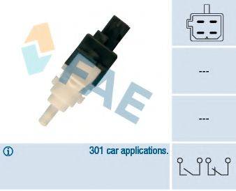 Выключатель фонаря сигнала торможения; Выключатель, привод сцепления (Tempomat); Выключатель, привод сцепления (управление двигателем) FAE 24413