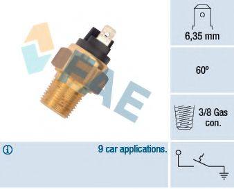 термовыключатель, сигнальная лампа охлаждающей жидкости FAE 35960