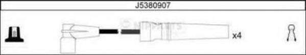 Комплект дротів запалення NIPPARTS J5380907