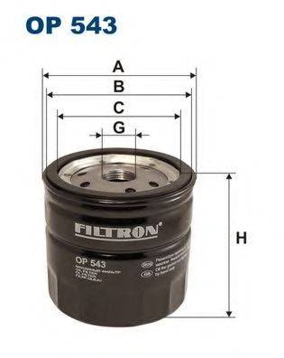 Масляний фільтр FILTRON OP543