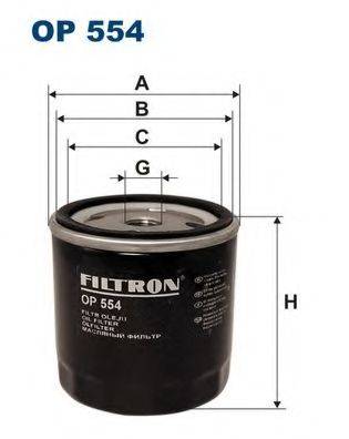 Масляний фільтр FILTRON OP554