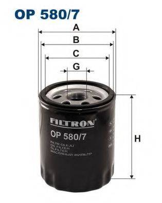 Масляный фильтр FILTRON OP580/7