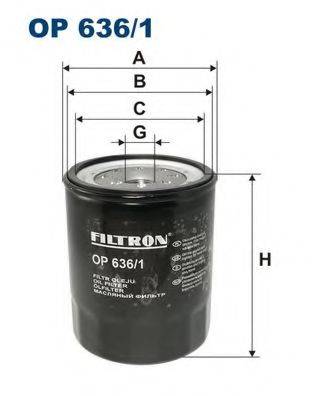 Масляный фильтр FILTRON OP636/1