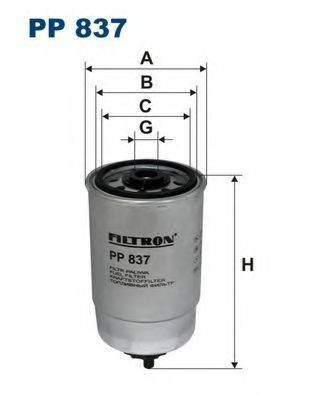 Паливний фільтр FILTRON PP837