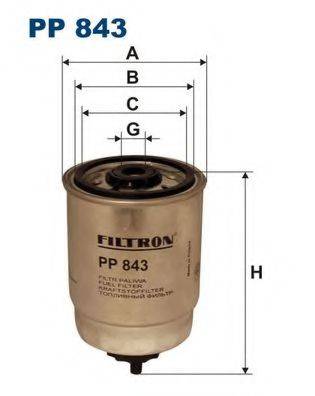 Топливный фильтр FILTRON PP843