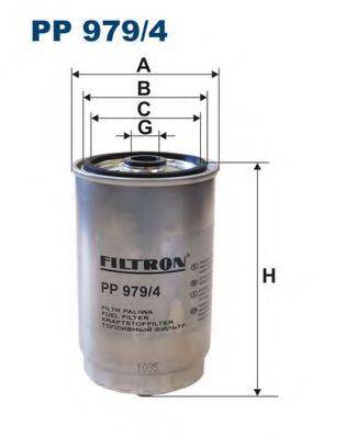 Топливный фильтр FILTRON PP979/4
