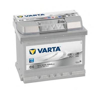 Стартерна акумуляторна батарея; Стартерна акумуляторна батарея VARTA 5524010523162