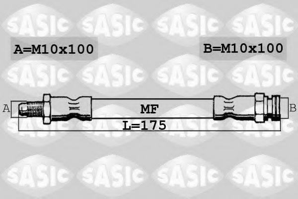Тормозной шланг SASIC 6600021