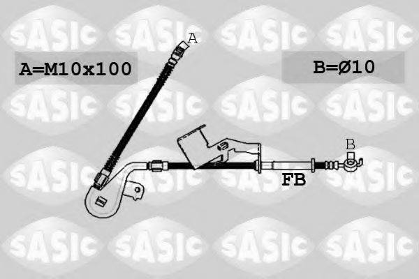 Тормозной шланг SASIC 6600030