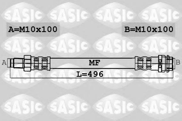 Гальмівний шланг SASIC 6606039
