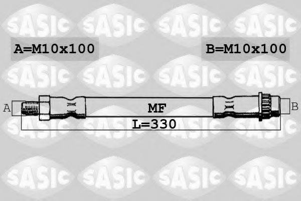Тормозной шланг SASIC SBH4091