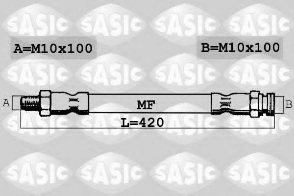 Тормозной шланг SASIC SBH6289