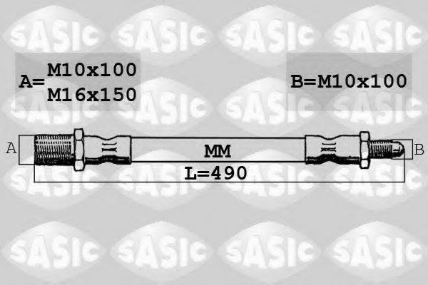 Гальмівний шланг SASIC SBH6347