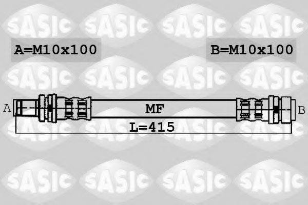 Тормозной шланг SASIC 6606218
