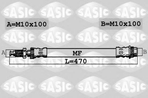 Тормозной шланг SASIC 6604028