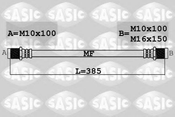 Тормозной шланг SASIC 6606233