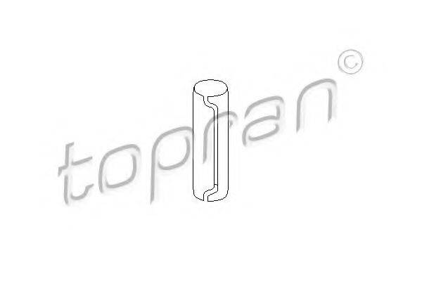 Гільза, підвіски поперечного важеля TOPRAN 102 776