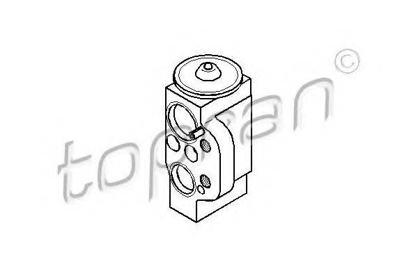 Розширювальний клапан, кондиціонер TOPRAN 112 306