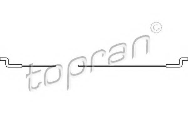 Трос, регулировка спинки сидения TOPRAN 102 922