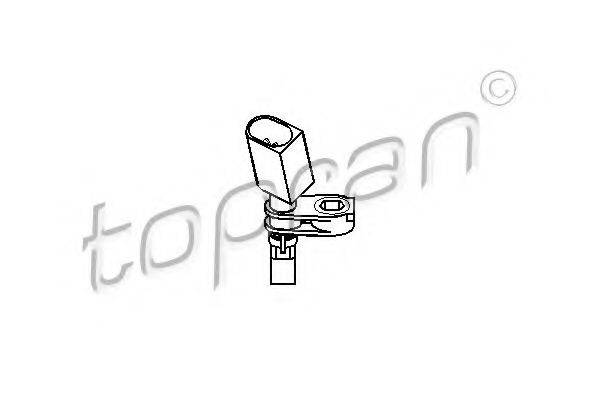 TOPRAN 110609 Датчик, частота вращения колеса