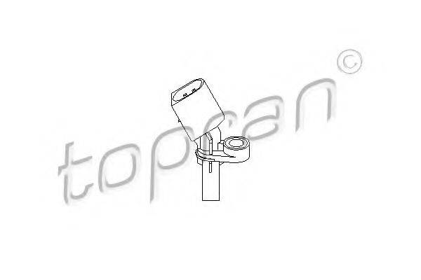 TOPRAN 110606 Датчик, частота вращения колеса