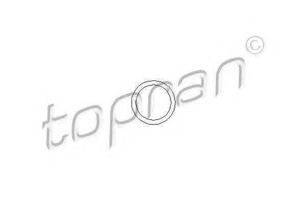 Прокладка, фланец охлаждающей жидкости TOPRAN 108 646