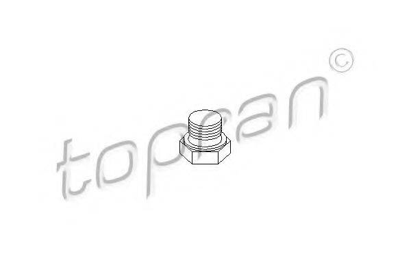 Резьбовая пробка, маслянный поддон TOPRAN 201 310