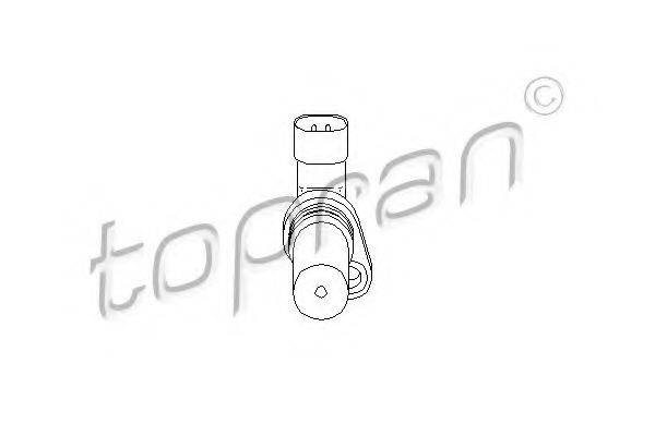 Датчик частоты вращения, управление двигателем TOPRAN 207 066
