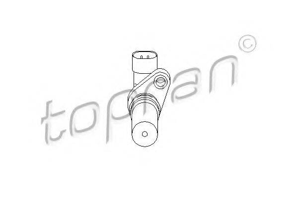 Датчик частоти обертання, керування двигуном TOPRAN 207 067