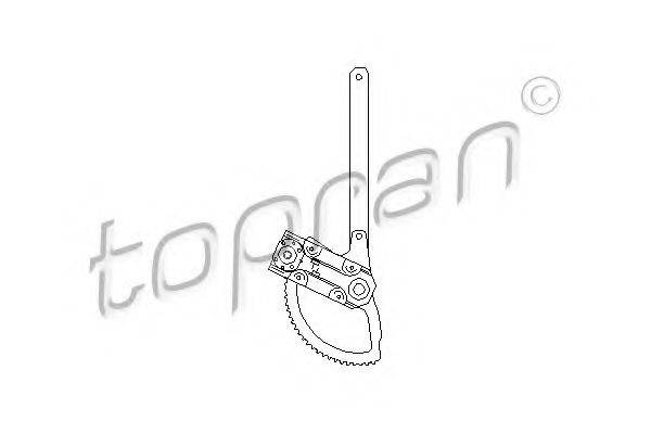 Подъемное устройство для окон TOPRAN 401 669