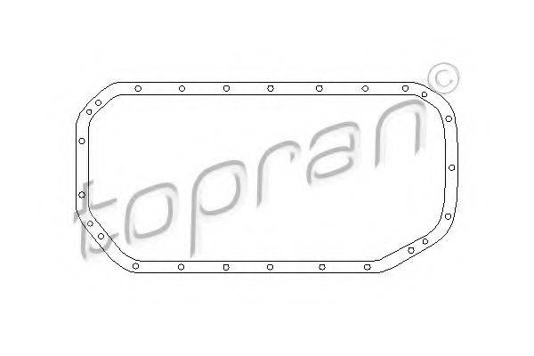 Прокладка, маслянный поддон TOPRAN 500 777