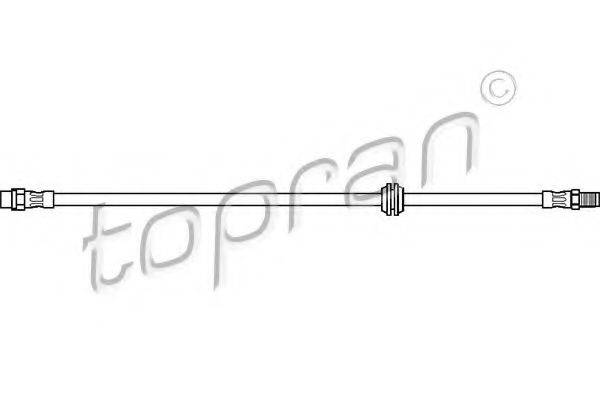 Гальмівний шланг TOPRAN 500 201