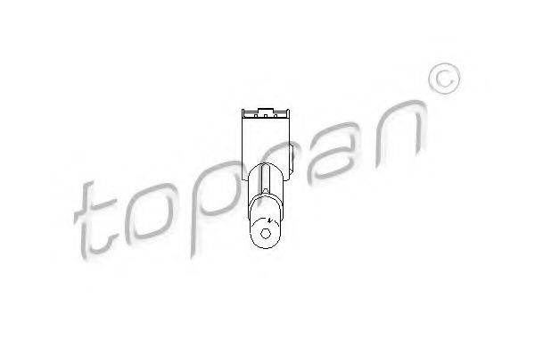 Датчик частоти обертання, керування двигуном TOPRAN 721 700