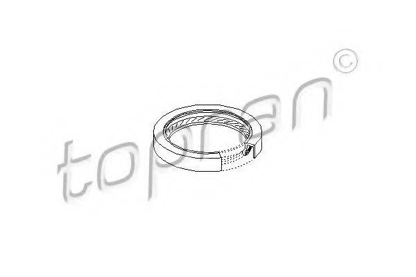 Уплотняющее кольцо, коленчатый вал TOPRAN 101 489