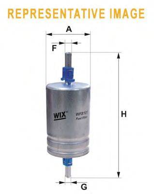 Топливный фильтр WIX FILTERS WF8412