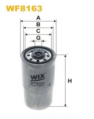 Паливний фільтр WIX FILTERS WF8163