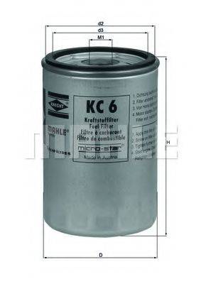 Паливний фільтр KNECHT KC 6