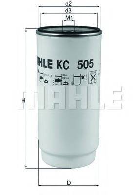 Топливный фильтр KNECHT KC 505D