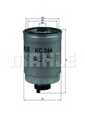 Топливный фильтр KNECHT KC 244