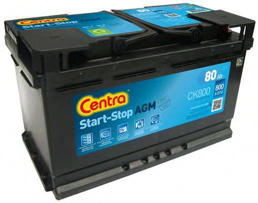 Стартерная аккумуляторная батарея; Стартерная аккумуляторная батарея CENTRA CK800