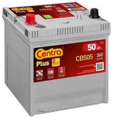 Стартерная аккумуляторная батарея; Стартерная аккумуляторная батарея CENTRA CB505